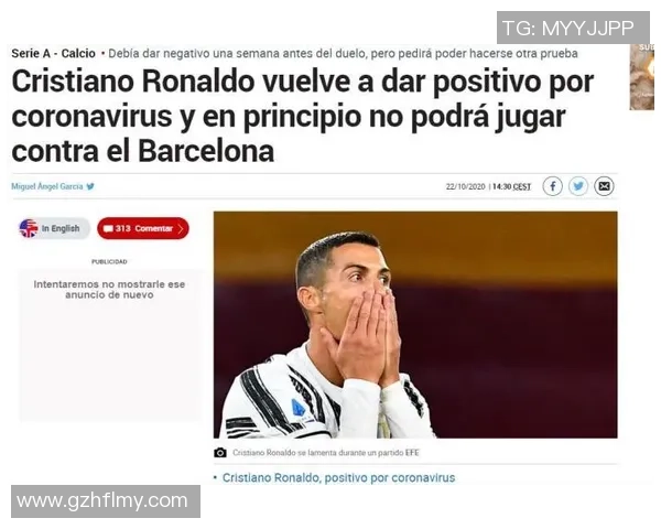 C罗确诊新冠阳性，全球足球界响应防疫号召